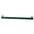 Jensen Commercial Plastisol Coated Trapeze Bar Green A165G